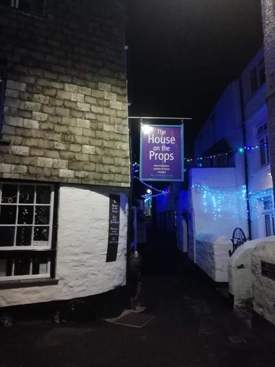 The House On The Props Bed & Breakfast Polperro Eksteriør bilde